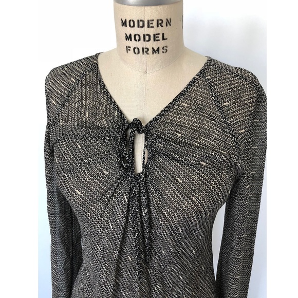 MAX STUDIO - Printed Bias Cut Tunic Top - Picture 5 of 6